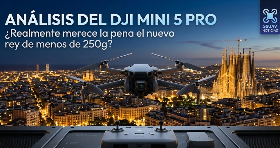 Merece la pena el dron DJI Mini 5 Pro? Fuente: EP
