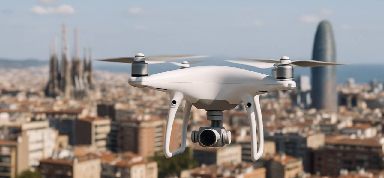 España impulsa la innovación urbana con drones: Barcelona crea “sandbox” tecnológico