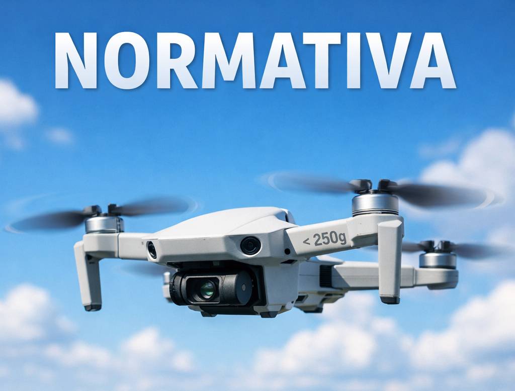 Lo que debes de saber para volar drones de menos de 250g en 2026